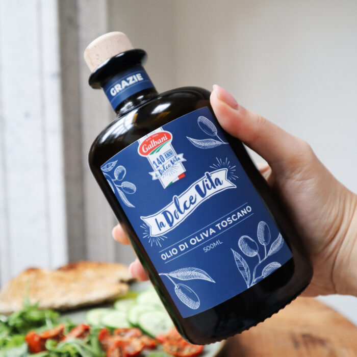 Bedrukte fles olijfolie