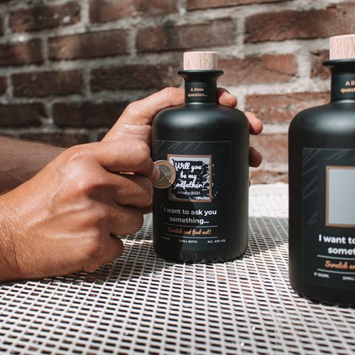 Scratch Bottles with Scratch layer