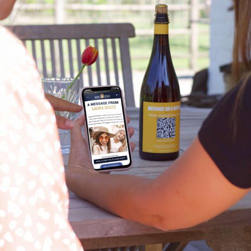 Message on a bottle Beerkopie